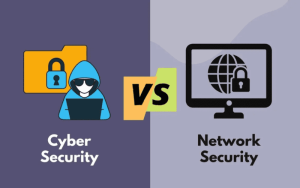 network vs cyber security