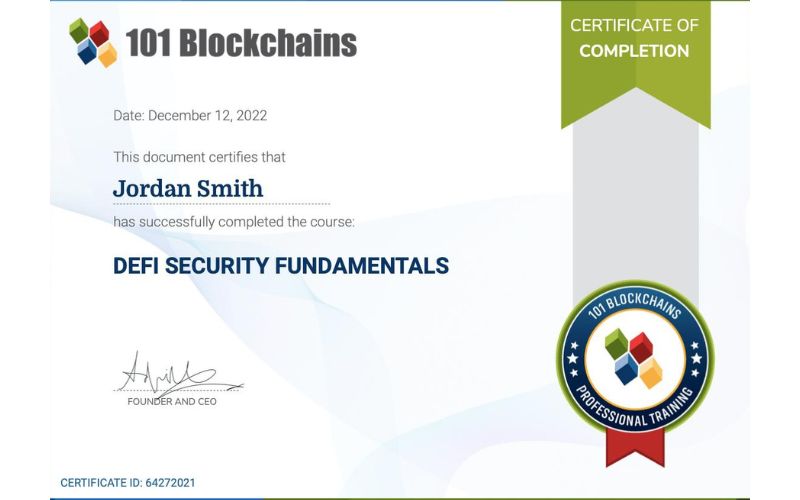 blockchain security certification